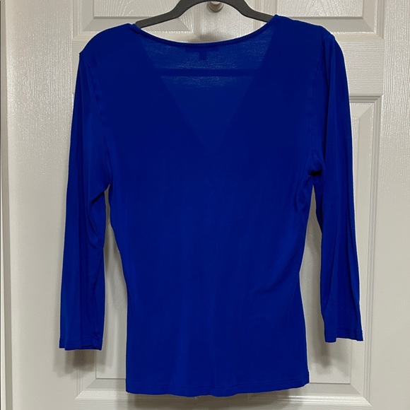 Cable & Gauge Cobalt Blue Long Sleeve Top - Picture 8 of 11